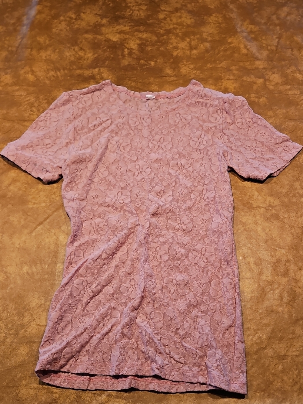 Hanky Panky Pink Lace Shirt